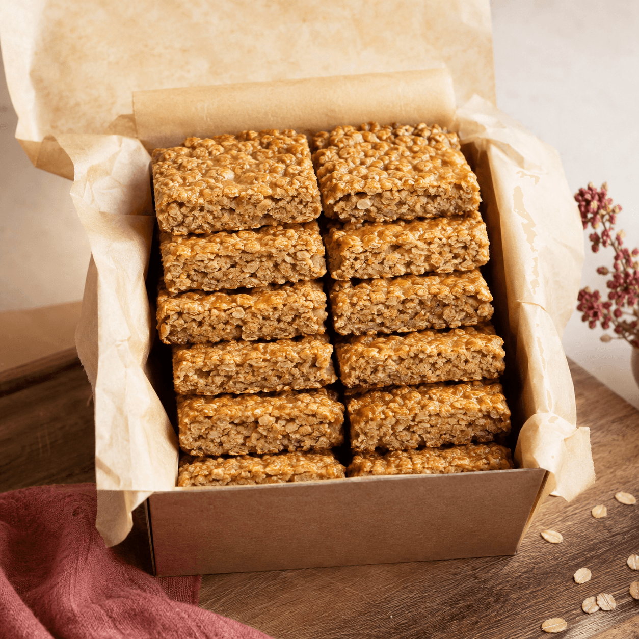 Oat Flapjack Stack